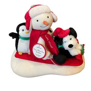 Hallmark Jingle Pals 2007 sleigh ride collectable christmas animated snowman
